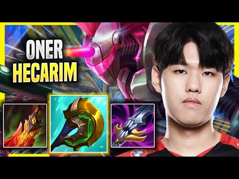 ONER LITERALLY GOD MODE WITH HECARIM! - T1 Oner Plays Hecarim JUNGLE vs Viego! | Season 2022