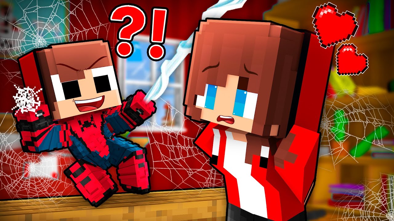 MAIZEN: JJ Spider-Man BECAME A KID!? - Minecraft Animation JJ and MIKEY