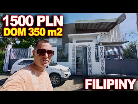 ZA ILE MOŻNA WYNAJĄĆ DUŻY DOM NA FILIPINACH...