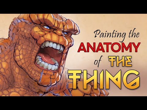What is THE THING made of?  |  Marvel Anatomy  |  Jonah Lobe