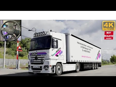 Mining Truck 75 Tons Special Transport - American Truck Simulator game #truckdriving