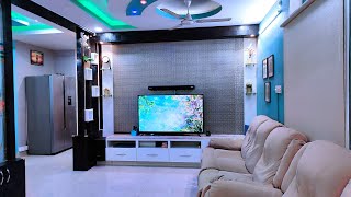 1250 Sft || fully furnished #2bhk flat for sale in #Hyderabad || With pooja room