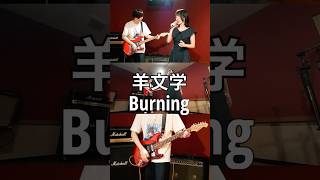Burning - 羊文学 Hitsujibungaku 推しの子 ED  | Band Cover  #oshinoko #hitsujibungaku #guitar #bass