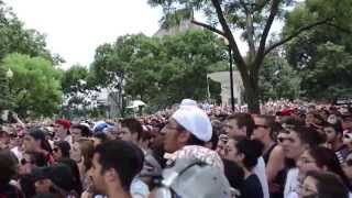 preview picture of video 'Audience Gathers in Dupont Circle for World Cup USA vs Germany'