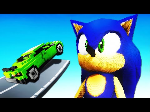 SUPER CARS vs GIANT SONIC