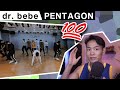 Dancer Reacts to #PENTAGON - DR. BEBE (Choreography Practice Video)