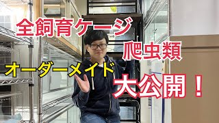 オーダーメイドのケージが届いたので全て見せます！！！