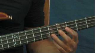 beginner bass guitar lesson bouree jethro tull bach