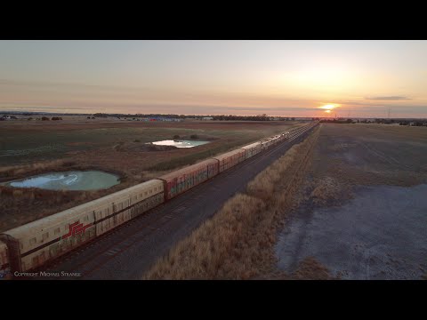 1MA9 SCT Mixed Freight Train Passing Through Gheringhap Loop (2/4/2023)- PoathTV Australian Railways