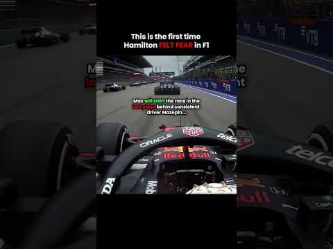When Lewis Hamilton was scared by Max Verstappen in Formula 1