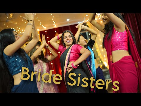 Beautiful Sangeet Dance Performance by the Bride and her Sisters | Indian Wedding Sangeet 2025