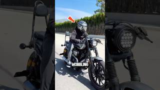 Download lagu Never Fight a Motorcycle Death Wobble‼️😱 mp3