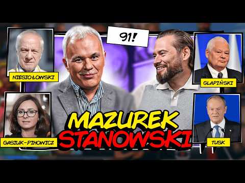 MAZUREK & STANOWSKI #91: BILIARD GLAPIŃSKIEGO, KANALIE NIESIOŁOWSKIEGO I PSI OBOWIĄZEK EWAKUACJI