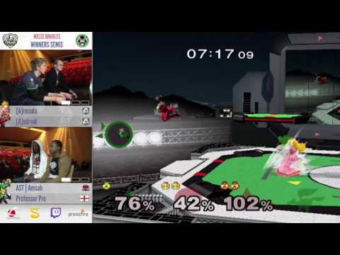 HFLAN - Armada + Android vs. Professor Pro + Amsah - Winners Semis - Melee Doubles