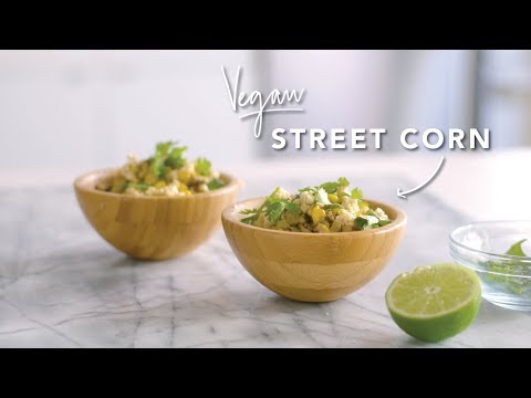 How to make vegan Mexican corn salad | Well Done