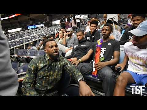 TSF Mack Meets with Shelvin at the Hawks vs Magic Game 4.1.18
