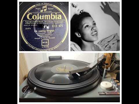 Maxine Sullivan (Orch. Claude Thornhill): I'm Coming Virginia, 06.08.1937 (Columbia Dk DD 475)