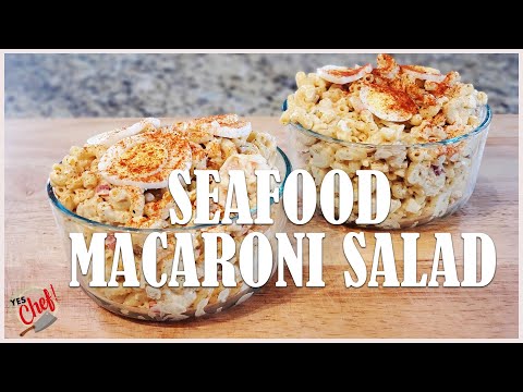My Favorite Cookout Side Dish | The Ultimate Seafood Salad