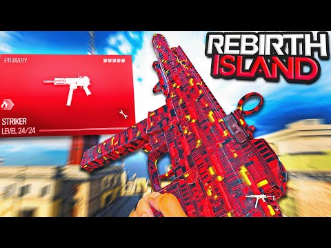 *NEW* BUFFED STRIKER on REBIRTH ISLAND! (WARZONE 3)