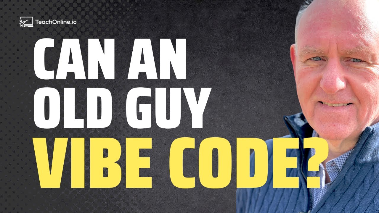 Can an Old Guy Learn VIBE Coding? My First Try