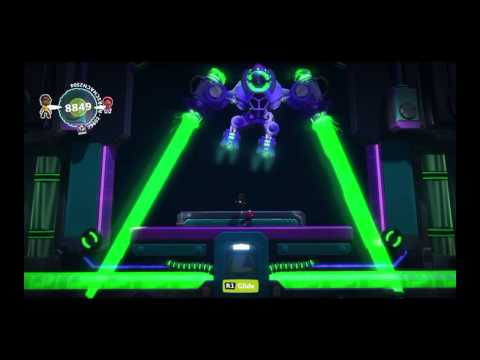 LBP 2 DC Comics DLC walkthrough Part 9, Sackboy vs Mecha Lex