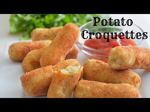 Potato Croquettes - How to make Potato Croquettes