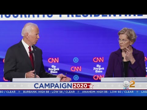 Presidential Debate Ire Focused On Joe Biden, Elizabeth Warren