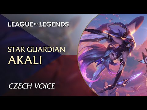 Star Guardian Akali (Hvězdná strážkyně Akali) — Interactions in Czech (Čeština)