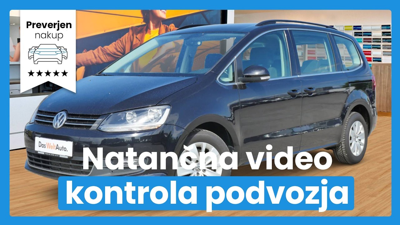 Volkswagen Sharan Comfortline 2.0 TDI BMT - 7 SEDEŽEV - VL.NAPRAVA
