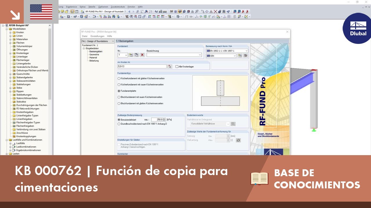 KB 000762 | Función de copia para cimentaciones