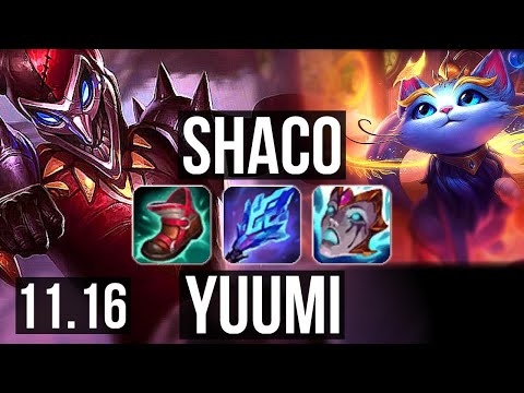 SHACO & Ashe vs YUUMI & Ezreal (SUPPORT) | 6/1/21, 1.9M mastery, 1200+ games | KR Diamond | v11.16
