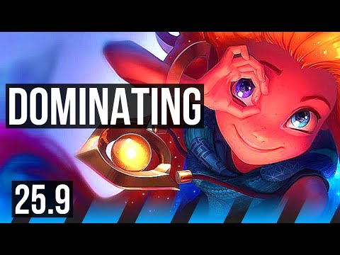 ZOE vs AZIR (MID) | Dominating | EUW Master | 25.9