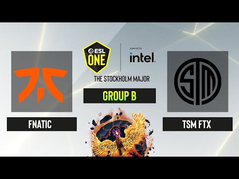 Dota2 - Fnatic vs. TSM FTX - Game 1 - Group B - ESL One Stockholm 2022
