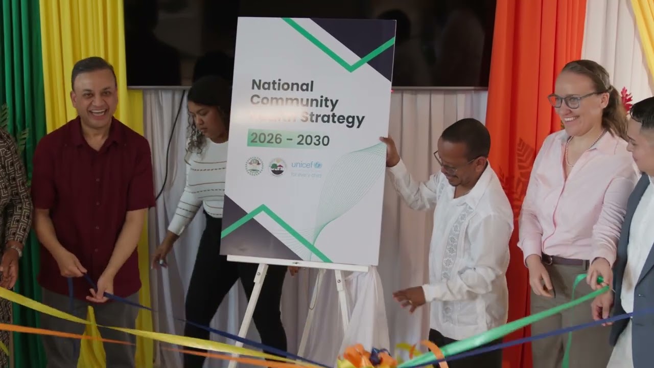Ministry of Health & Wellness and UNICEF Launch National Community Health Strategy 2026–2030