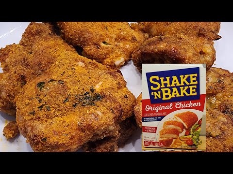 Crispy Shake 'N Bake Chicken with Mayonnaise