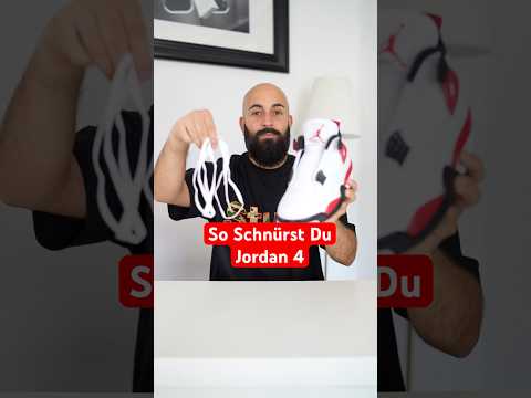 Welchen Sneaker soll ich als nächstes lacen? #tutorial #jordan4 #sneakerhead #lacing