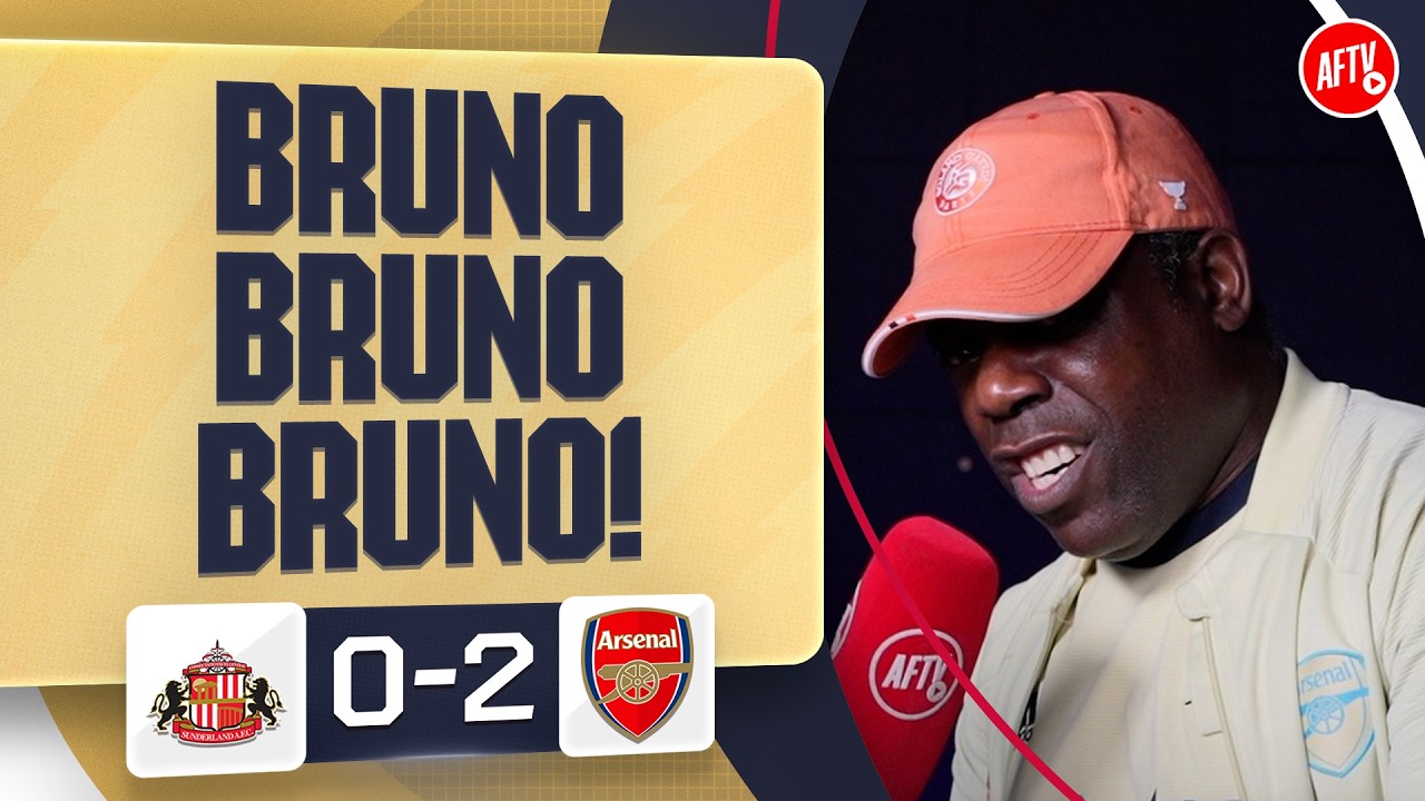 BRUNO BRUNO BRUNO! (Belgium) | Sunderland 0-2 Arsenal