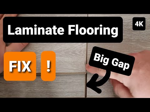 Laminate flooring FIX (EASY)