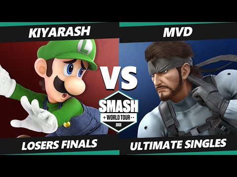 SWT NA Southwest Online Losers Finals - MVD (Snake) Vs. Kiyarash (Luigi) SSBU Ultimate Tournament