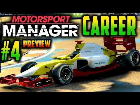 Motorsport Manager PC GAMEPLAY CAREER PART 4 - (Deleted F1 2016 Video Explained)