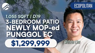 SOLD By PLB | Ecopolitan -3-Bedroom Corner Ground Floor in Punggol |Singapore Home Tour | Melvin Lim