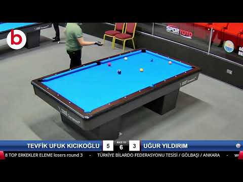 TEVFİK UFUK KICIKOĞLU & UĞUR  YILDIRIM Bilardo Maçı - 