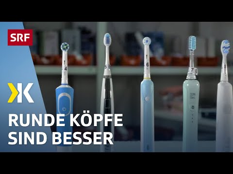 Elektrische Zahnbürste im Test: Günstige putzen auch gut | 2021 | Kassensturz | SRF