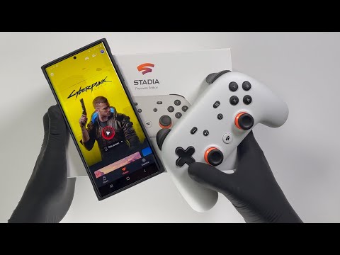 Google Stadia Premiere Edition Full Unboxing + Gameplay Cyberpunk 2077
