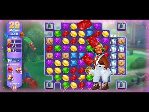 Willy Wonka's World of Candy - Level 46 Complete - No Hacks / No Boosters (Android/IOS)