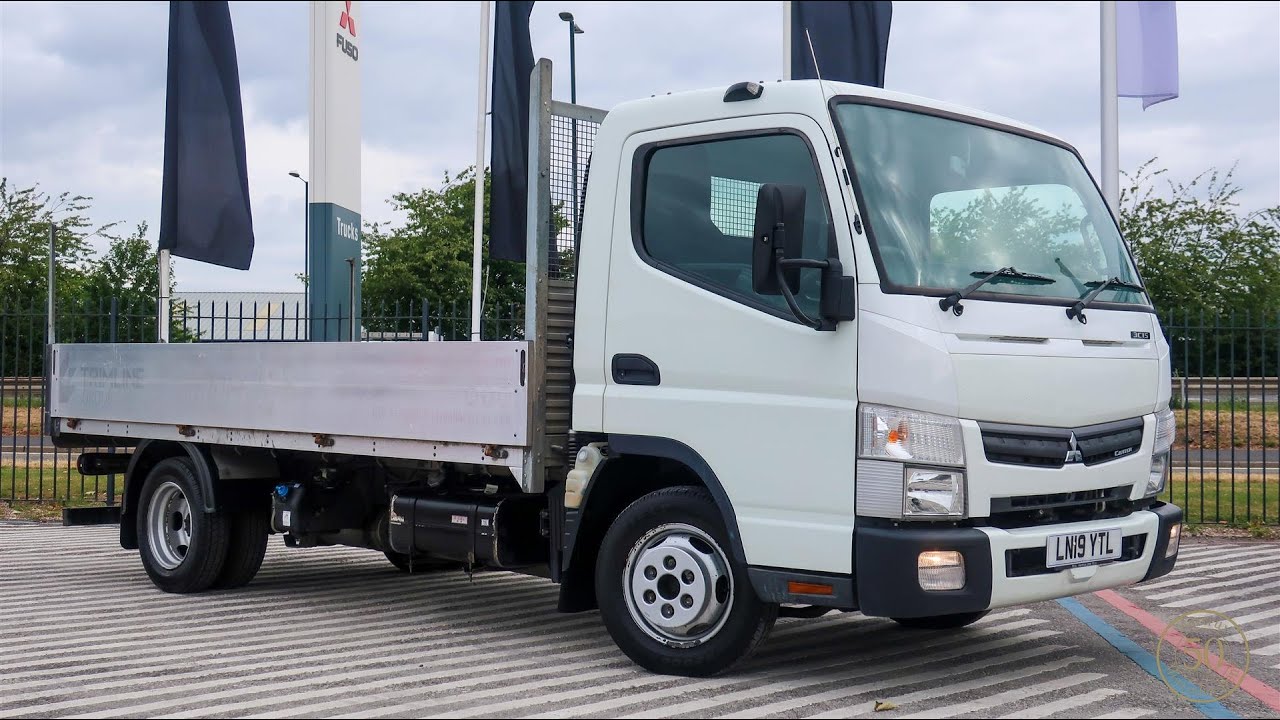 2019 (19) FUSO Canter 3C15 3400 3.5t Dropside (Duonic - Auto) Available at Mertrux | Mercedes-Benz