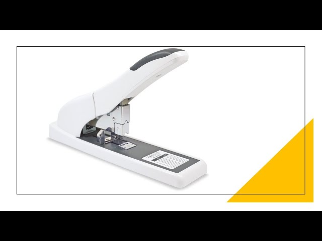 Vídeo relacionado con Amazon Basics Grapadora con capacidad 1000 grapas 1 unidad, color negro