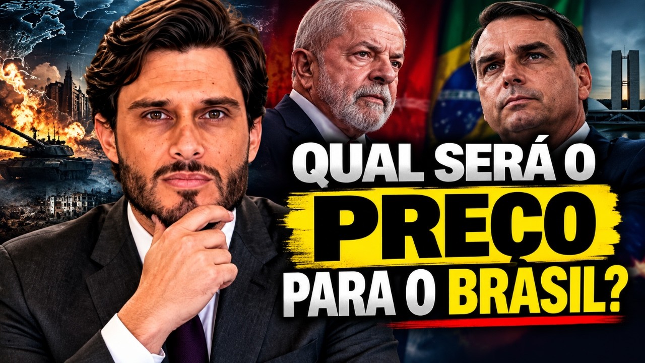Lula ou Flávio? O que muda para o Brasil em um mundo em guerra? | Rodrigo Stival - Fernando Beteti