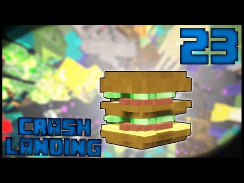 ELETRICIDADE, MOB TRAP e X-BURGI! - Crash Landing #23 - Minecraft