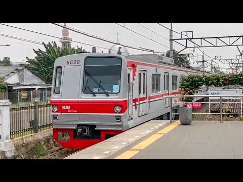 Kompilasi Kereta Api KRL Commuter Line di Stasiun Kranji! JR 205, TM 6000, Argo Parahyangan!